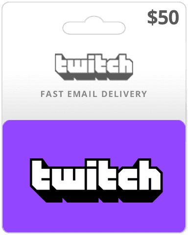 $50 Twitch Gift Cards