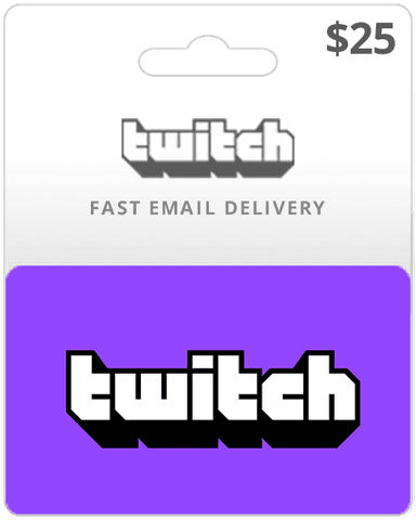 $25 Twitch Gift Cards