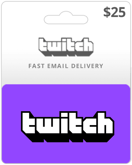$25 Twitch Gift Cards