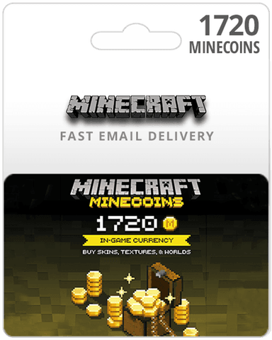 1720 Minecraft Minecoin Card (Email Delivery)