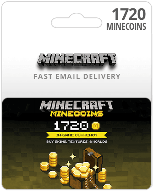 1720 Minecraft Minecoin Card (Email Delivery)