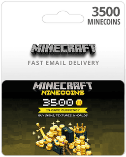 3500 Minecraft Minecoin Card (Email Delivery)