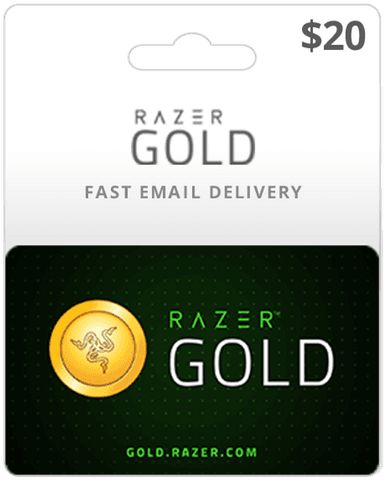 $20 Razer Gold Global Game Card