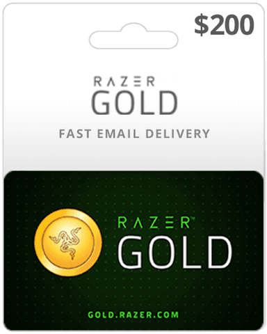 $200 Razer Gold Global Game Card