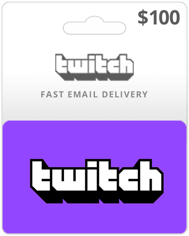 $100 Twitch Gift Cards