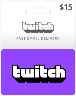 $15 Twitch Gift Cards