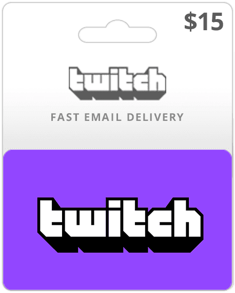 $15 Twitch Gift Cards